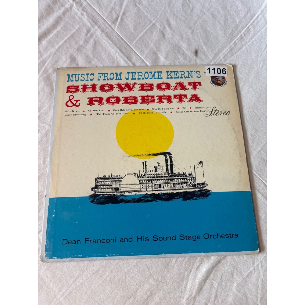 International Award Showboat Roberta LP Dean Franconi Stereo Vinyl Good AKS-157
